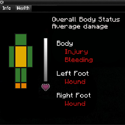 Zomboid Health System logo