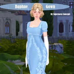 Daphne Gown + Gloves logo