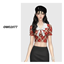 OWO2077 - Preppy Puff Sleeve Top logo