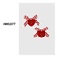 OWO2077 - Plaid Bow and Heart Earrings logo
