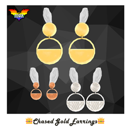 aithsims4 - ChasedGold Earrings logo