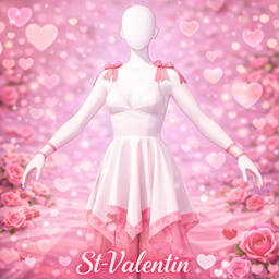 💕 Valentine Petal Dress 💕 logo