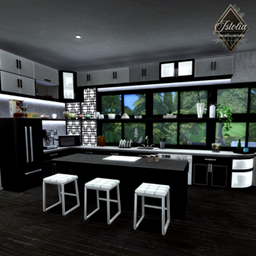 The Black Frame Kitchen - Cloud | NoCC