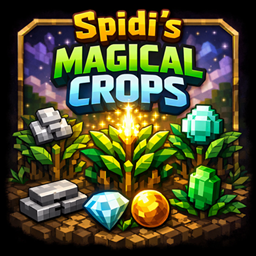 Spidi's Magical Crops logo