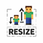 Resize logo