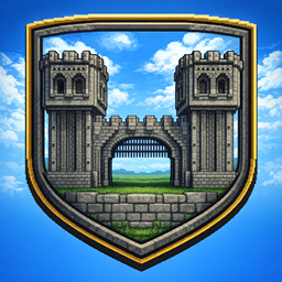 Modular Stone Gate, Stone Wall and Stone Tower logo
