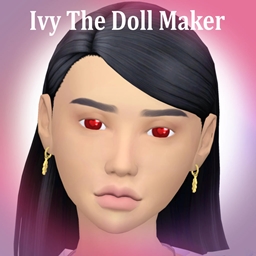 Heart-Shaped Pupil Eyes logo