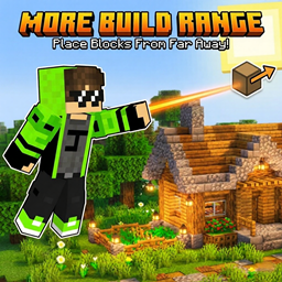 More Build Range "break the range limit with +20 block more" logo