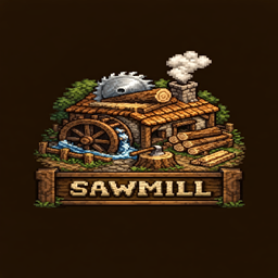 Wood Sawmill logo