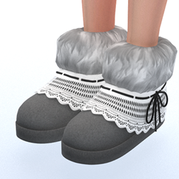 Lace Fur Boots logo