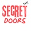 Secret Doors by neon green logo