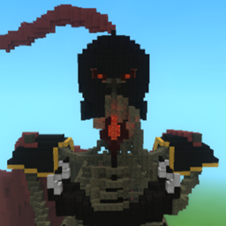 Skeleton fallen warrior sculpture logo