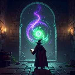 Arcane wizzardry logo