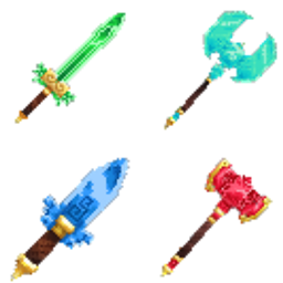 Gemstone Weapons logo