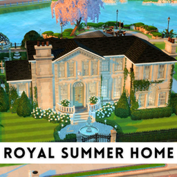 Royal Summer Home (Fully Furnished & Play tested) - Base Game project image