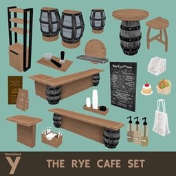 The Rye Cafe Set logo
