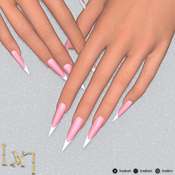 Stiletto French Nails logo