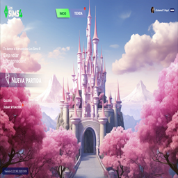 Main Menu Background Override Pink Castle logo