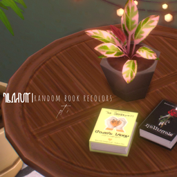 𝐑𝐀𝐍𝐃𝐎𝐌 : Book Recolors pt 1 - The Sims 4 Build / Buy - CurseForge