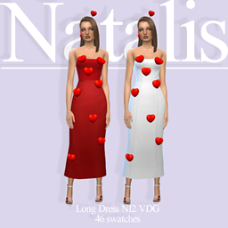Long Dress N12 VDGⁿᵃᵗᵃˡⁱˢ logo