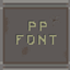 PP Font logo