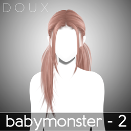 DOUX - BabyMonster Hairstyle (Right) logo