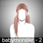 DOUX - BabyMonster Hairstyle (Right) logo