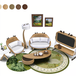 Deer Living Room Set logo