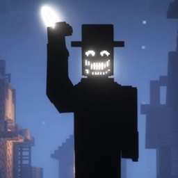 The man from the shadow (dweller) (horror)  logo