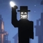 The man from the shadow (dweller) (horror)  logo
