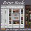 Better Books Capp Library Door logo