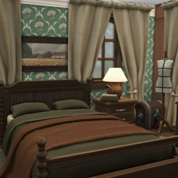 Small Rustic Bedroom logo