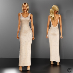 Merilyn Embellished Gown logo