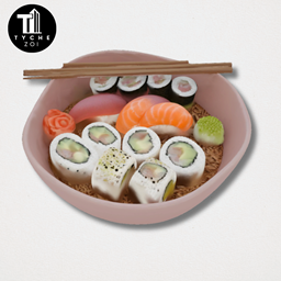 Pink Sushi bowl project image