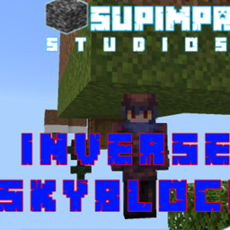 Inverse skyblokk logo