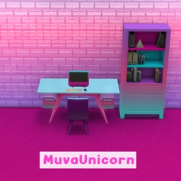 Unicorn Dreams Office Set (Recolor) logo