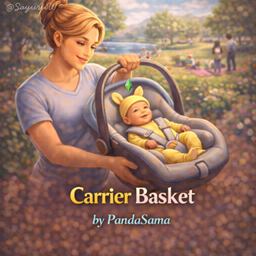 Baby Carrier Basket by PandaSama - Tradução PTBR