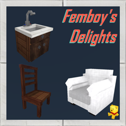 Femboy's Delights (Furniture, Decorations & More) logo