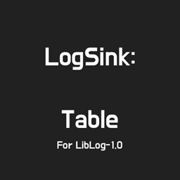 LogSink: Table project image