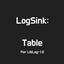 LogSink: Table logo