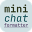 mini-chat-formatter logo