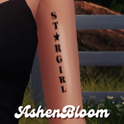Tattoo N001 - AshenBloom logo