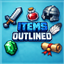Items Outlined logo