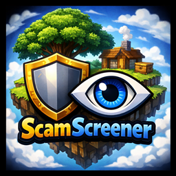 ScamScreener for Hypixel SkyBlock logo