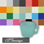 A beautiful mug logo