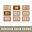 Vintage Gold Frame logo