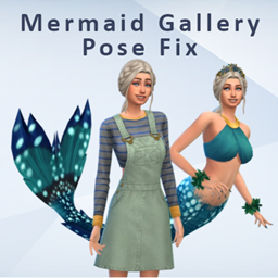 Mermaid Gallery Pose Fix project image
