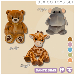 Dexico toys set logo