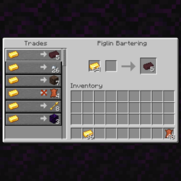 Piglin Trading Menu project image
