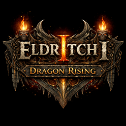 Eldritch I - Dragon Rising logo